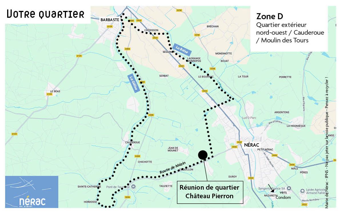 Visuel plan zone IV